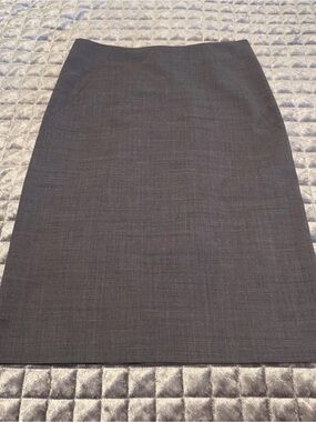 Theory Women's Pencil Skirt - Charcoal
